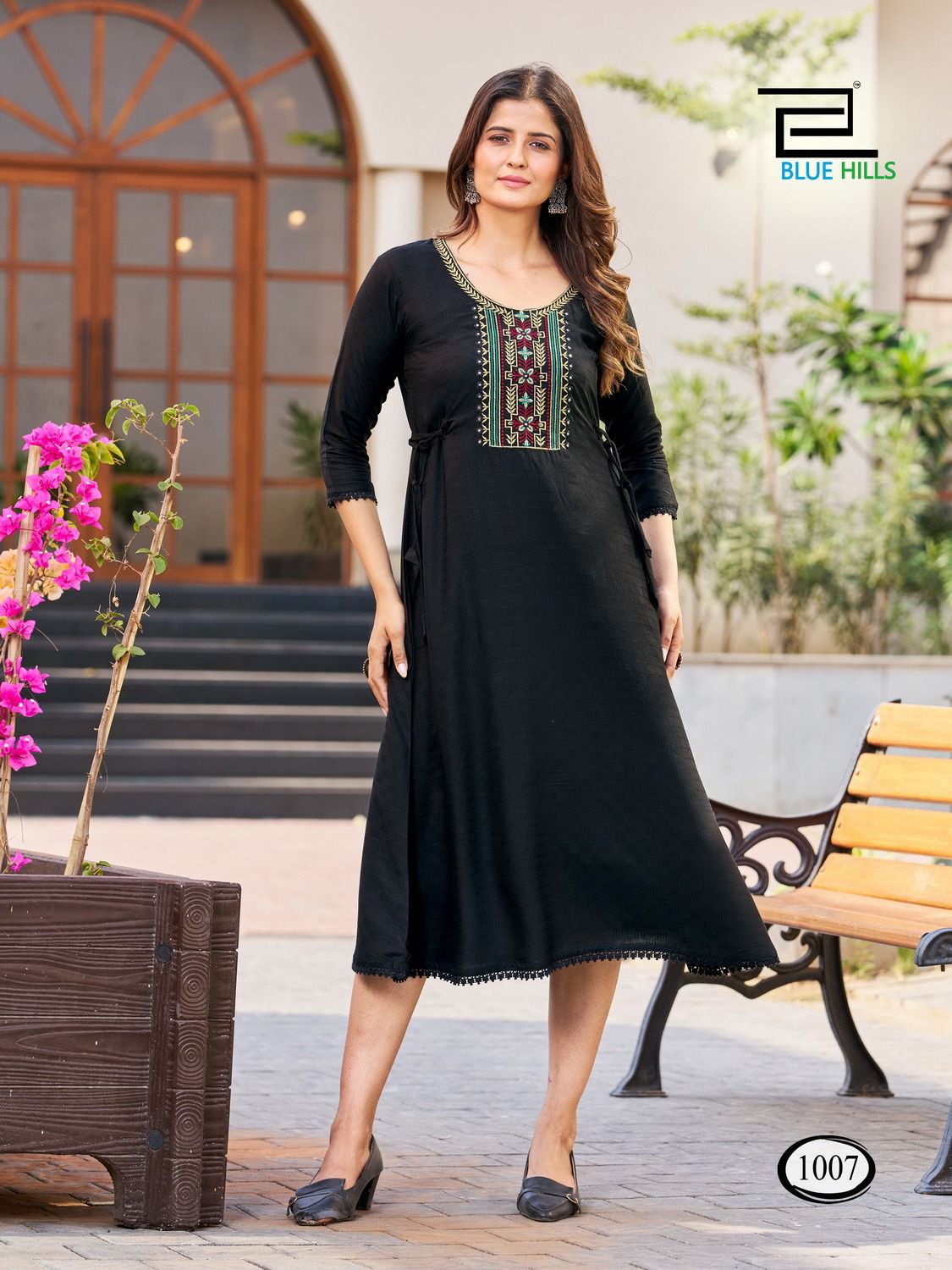 Butter Scotch Midi By Blue Hills Designer Kurtis Catalog
